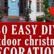 Easy DIY Outside Decorations: Decor Ideas on a Budget | The DIY Hub: Creative Crafts, Repairs & Life Hacks
