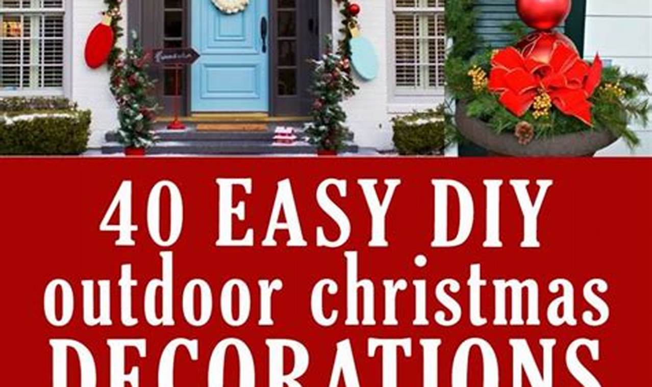 Easy DIY Outside Decorations: Decor Ideas on a Budget The DIY Hub: Creative Crafts, Repairs & Life Hacks Easy DIY Outside Decorations: Decor Ideas on a Budget | The DIY Hub: Creative Crafts, Repairs & Life Hacks