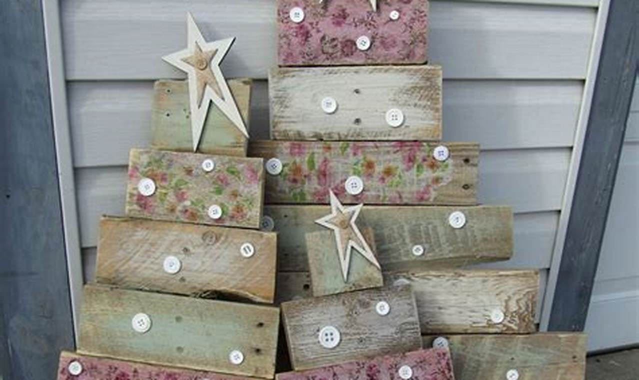 Easy DIY Christmas Decor Wood Crafts + Ideas | The DIY Hub: Creative Crafts, Repairs & Life Hacks