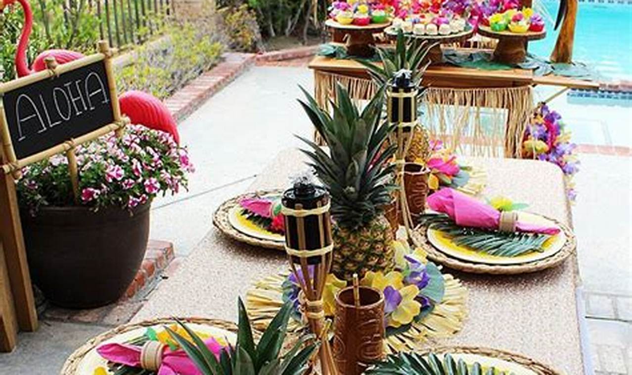 Easy DIY Luau Decorations: Craft Your Island Decor! | The DIY Hub: Creative Crafts, Repairs & Life Hacks