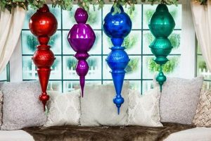 Easy DIY Oversized Christmas Decorations Ideas for Your Decor | The DIY Hub: Creative Crafts, Repairs & Life Hacks