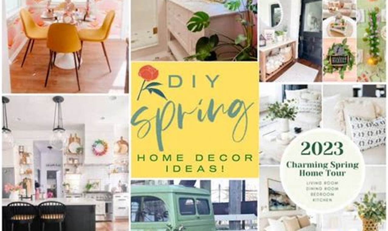 Easy DIY Spring Home Decor Ideas: Refresh Your Space! The DIY Hub: Creative Crafts, Repairs & Life Hacks Easy DIY Spring Home Decor Ideas: Refresh Your Space! | The DIY Hub: Creative Crafts, Repairs & Life Hacks