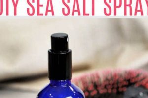 Best DIY Sea Salt Hair Spray Recipe + Benefits | The DIY Hub: Creative Crafts, Repairs & Life Hacks