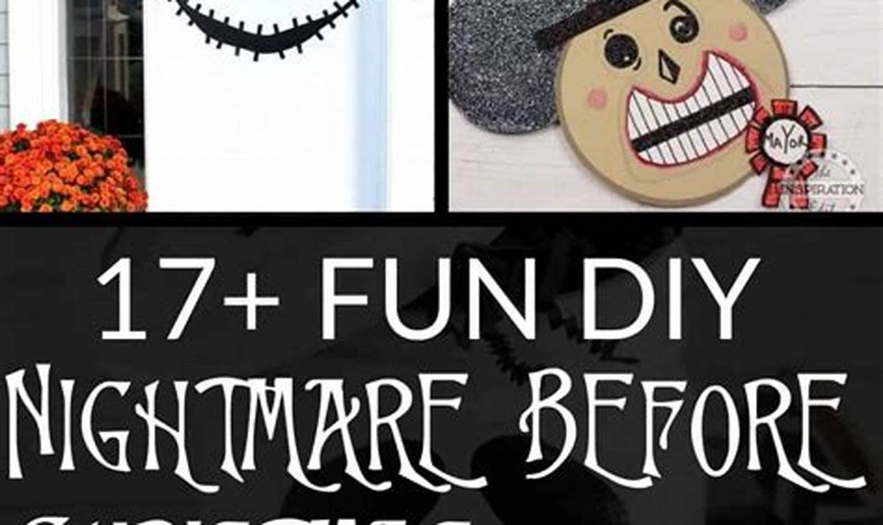 Spooky Decor: Nightmare Before Christmas Decorations DIY Ideas! | The DIY Hub: Creative Crafts, Repairs & Life Hacks