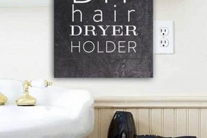 Easy DIY Hair Dryer Holder Ideas: Salon-Style Hair The DIY Hub: Creative Crafts, Repairs & Life Hacks Easy DIY Hair Dryer Holder Ideas: Salon-Style Hair | The DIY Hub: Creative Crafts, Repairs & Life Hacks