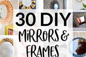 Easy DIY Mirror Decor Ideas + Hacks for Your Home | The DIY Hub: Creative Crafts, Repairs & Life Hacks