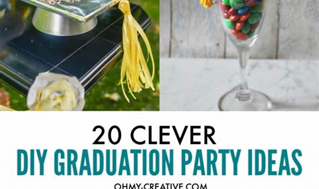 Easy DIY Graduation Decorations: Decor & More! | The DIY Hub: Creative Crafts, Repairs & Life Hacks
