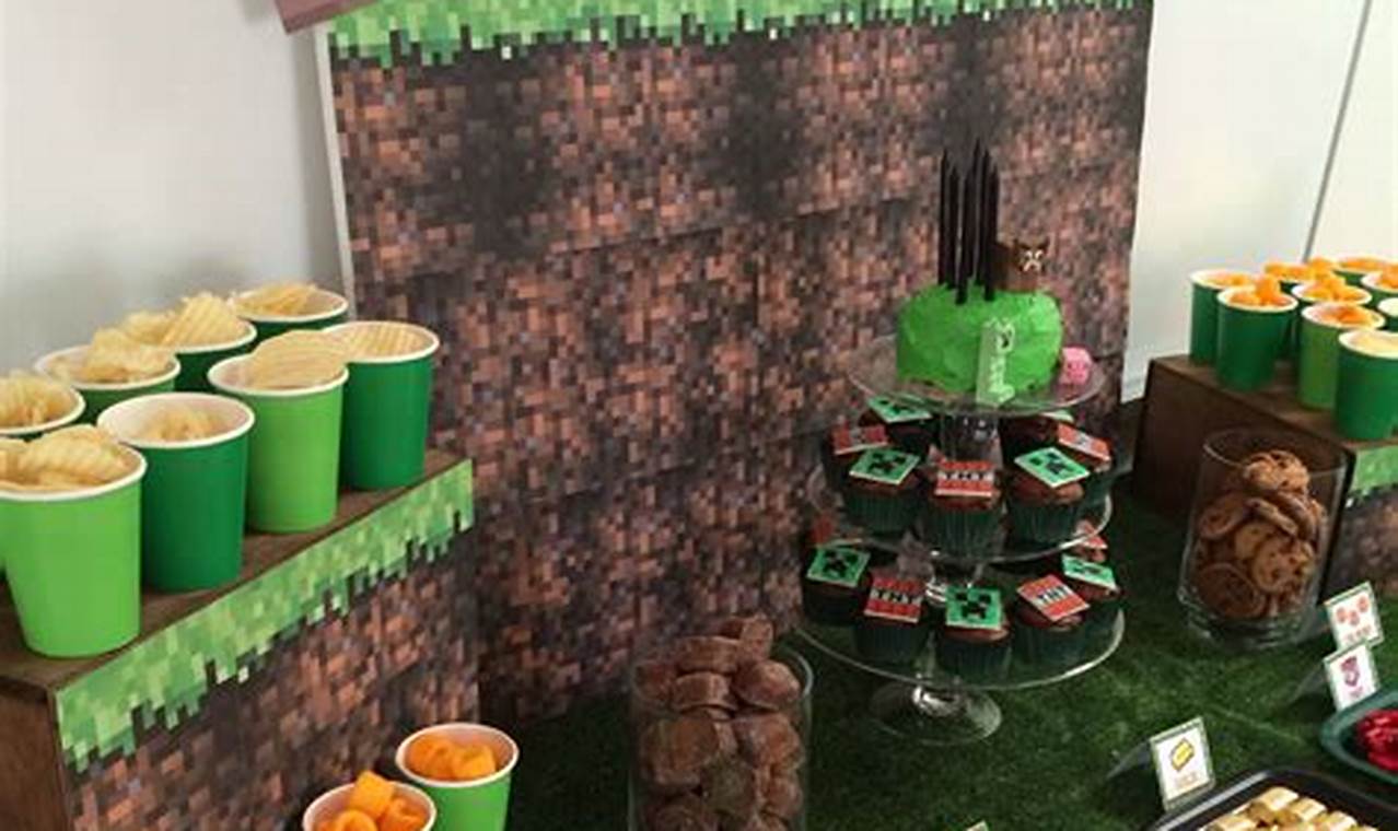 Minecraft Decor DIY: Epic Party Decorations on a Budget! | The DIY Hub: Creative Crafts, Repairs & Life Hacks