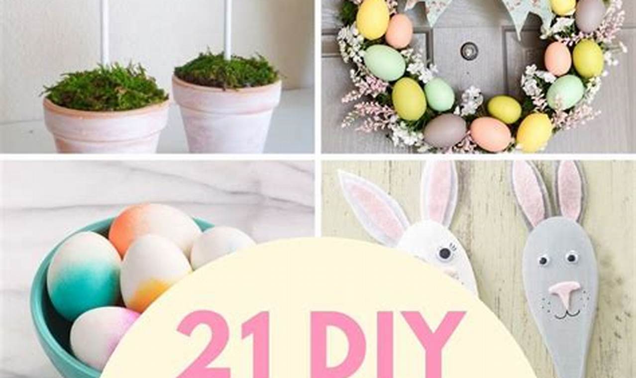Easy Easter Decor DIY Ideas + More! | The DIY Hub: Creative Crafts, Repairs & Life Hacks