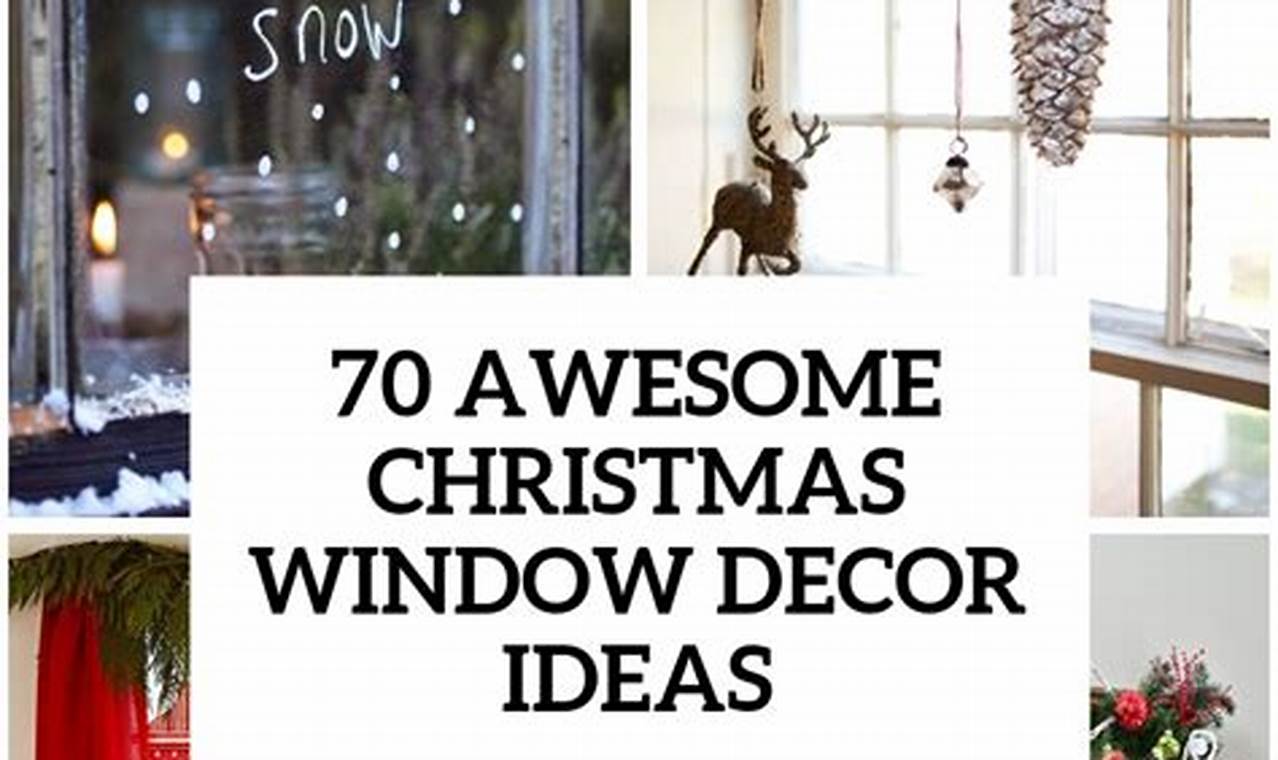 Easy Christmas Window Decor DIY Ideas: Festive & Fun! | The DIY Hub: Creative Crafts, Repairs & Life Hacks