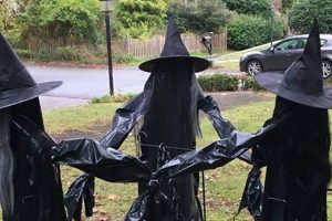 Spooky DIY Witch Yard Decor Ideas for Halloween! | The DIY Hub: Creative Crafts, Repairs & Life Hacks