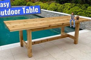 Easy DIY Garden Table Ideas + Plans for your table space The DIY Hub: Creative Crafts, Repairs & Life Hacks Easy DIY Garden Table Ideas + Plans for your table space | The DIY Hub: Creative Crafts, Repairs & Life Hacks