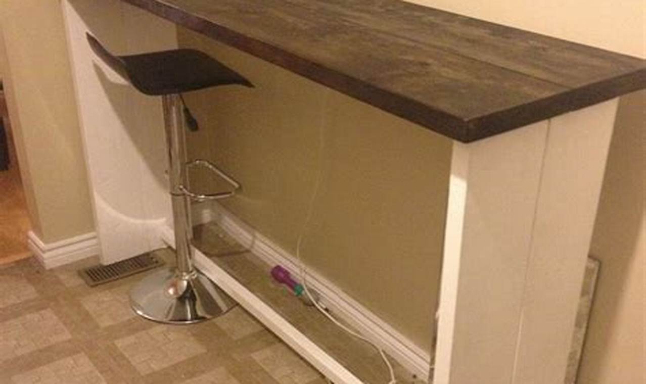 Build a DIY Bar Table Today: Easy Projects & Ideas