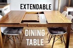 Easy DIY Extendable Dining Table: Build Your Own! The DIY Hub: Creative Crafts, Repairs & Life Hacks Easy DIY Extendable Dining Table: Build Your Own! | The DIY Hub: Creative Crafts, Repairs & Life Hacks