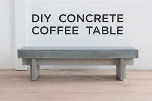 Easy DIY Concrete Coffee Table Plans: Build Your Own! The DIY Hub: Creative Crafts, Repairs & Life Hacks Easy DIY Concrete Coffee Table Plans: Build Your Own! | The DIY Hub: Creative Crafts, Repairs & Life Hacks