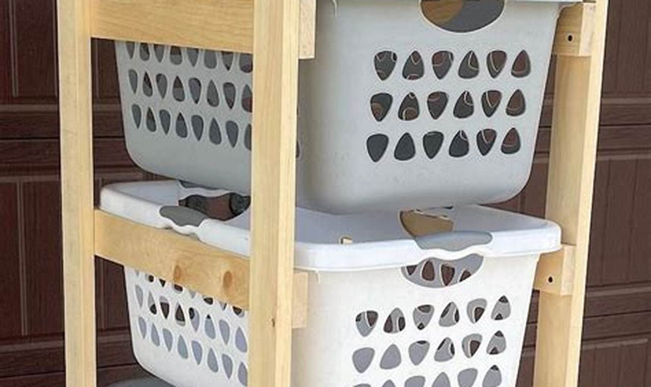 DIY Laundry Basket Holder Ideas: Easy Storage Solutions