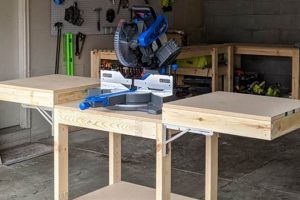 Build a Better Miter Saw Table DIY Project [Plans] | The DIY Hub: Creative Crafts, Repairs & Life Hacks