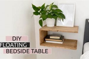 Easy DIY Floating Side Table Ideas: Space-Saving Style The DIY Hub: Creative Crafts, Repairs & Life Hacks Easy DIY Floating Side Table Ideas: Space-Saving Style | The DIY Hub: Creative Crafts, Repairs & Life Hacks