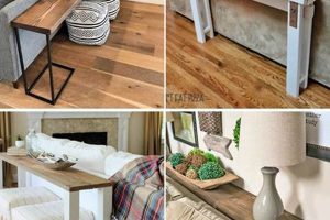 DIY Behind Sofa Table Ideas: Build Your Own! | The DIY Hub: Creative Crafts, Repairs & Life Hacks