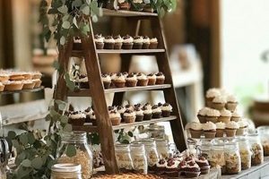 Easy DIY Rustic Wedding Dessert Table Ideas + Charm | The DIY Hub: Creative Crafts, Repairs & Life Hacks