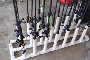 DIY Fishing Rod Holder Garage: Space-Saving Ideas The DIY Hub: Creative Crafts, Repairs & Life Hacks DIY Fishing Rod Holder Garage: Space-Saving Ideas | The DIY Hub: Creative Crafts, Repairs & Life Hacks
