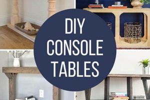 Easy DIY Table Console: Build Your Own Style! | The DIY Hub: Creative Crafts, Repairs & Life Hacks