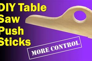 Build a Safe DIY Table Saw Push Stick [Guide] | The DIY Hub: Creative Crafts, Repairs & Life Hacks