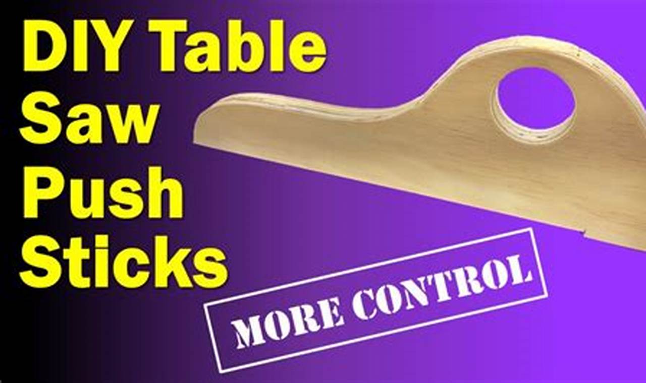 Build a Safe DIY Table Saw Push Stick [Guide]