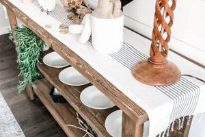 Easy DIY Buffet Table Ideas: Build Your Dream Serving Space! | The DIY Hub: Creative Crafts, Repairs & Life Hacks