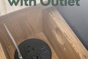 DIY Power! Behind the Couch Table with Outlet Project | The DIY Hub: Creative Crafts, Repairs & Life Hacks