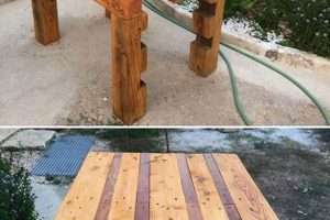 Easy DIY Table from Pallets: Build Your Own! | The DIY Hub: Creative Crafts, Repairs & Life Hacks