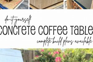 Build a Stunning DIY Concrete Coffee Table: Guide & Tips | The DIY Hub: Creative Crafts, Repairs & Life Hacks