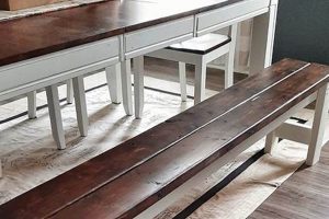 Build a DIY Dining Table Bench: Plans & Ideas | The DIY Hub: Creative Crafts, Repairs & Life Hacks