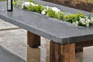Easy DIY Concrete Patio Table Ideas: Build Your Own Table! | The DIY Hub: Creative Crafts, Repairs & Life Hacks