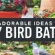 Easy Bird Bath DIY Ideas: Create a Backyard Oasis | The DIY Hub: Creative Crafts, Repairs & Life Hacks