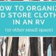 Clever DIY RV Closet Ideas: On a Budget & More | The DIY Hub: Creative Crafts, Repairs & Life Hacks