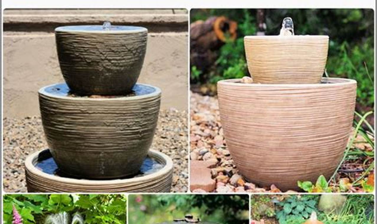 DIY Fountain Ideas: Easy Projects & Designs