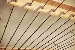 DIY: Ceiling Fishing Rod Holder Ideas & Storage The DIY Hub: Creative Crafts, Repairs & Life Hacks DIY: Ceiling Fishing Rod Holder Ideas & Storage | The DIY Hub: Creative Crafts, Repairs & Life Hacks