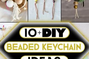 Cute DIY Beaded Keychain Ideas: Patterns & Gifts | The DIY Hub: Creative Crafts, Repairs & Life Hacks