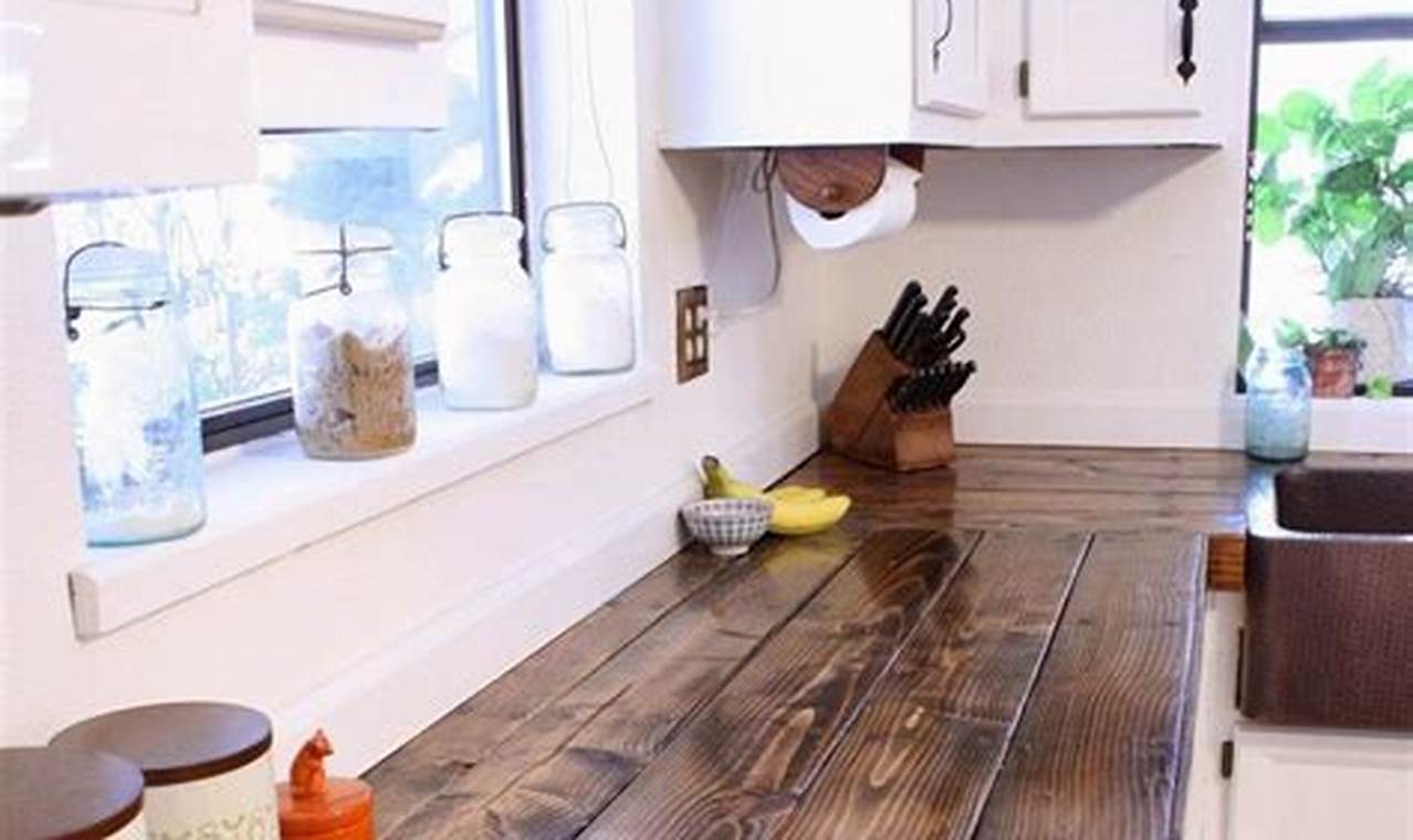 Top Cheap DIY Countertop Ideas: Budget Upgrade! | The DIY Hub: Creative Crafts, Repairs & Life Hacks