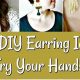 Easy DIY Earrings Ideas: Designs & More | The DIY Hub: Creative Crafts, Repairs & Life Hacks