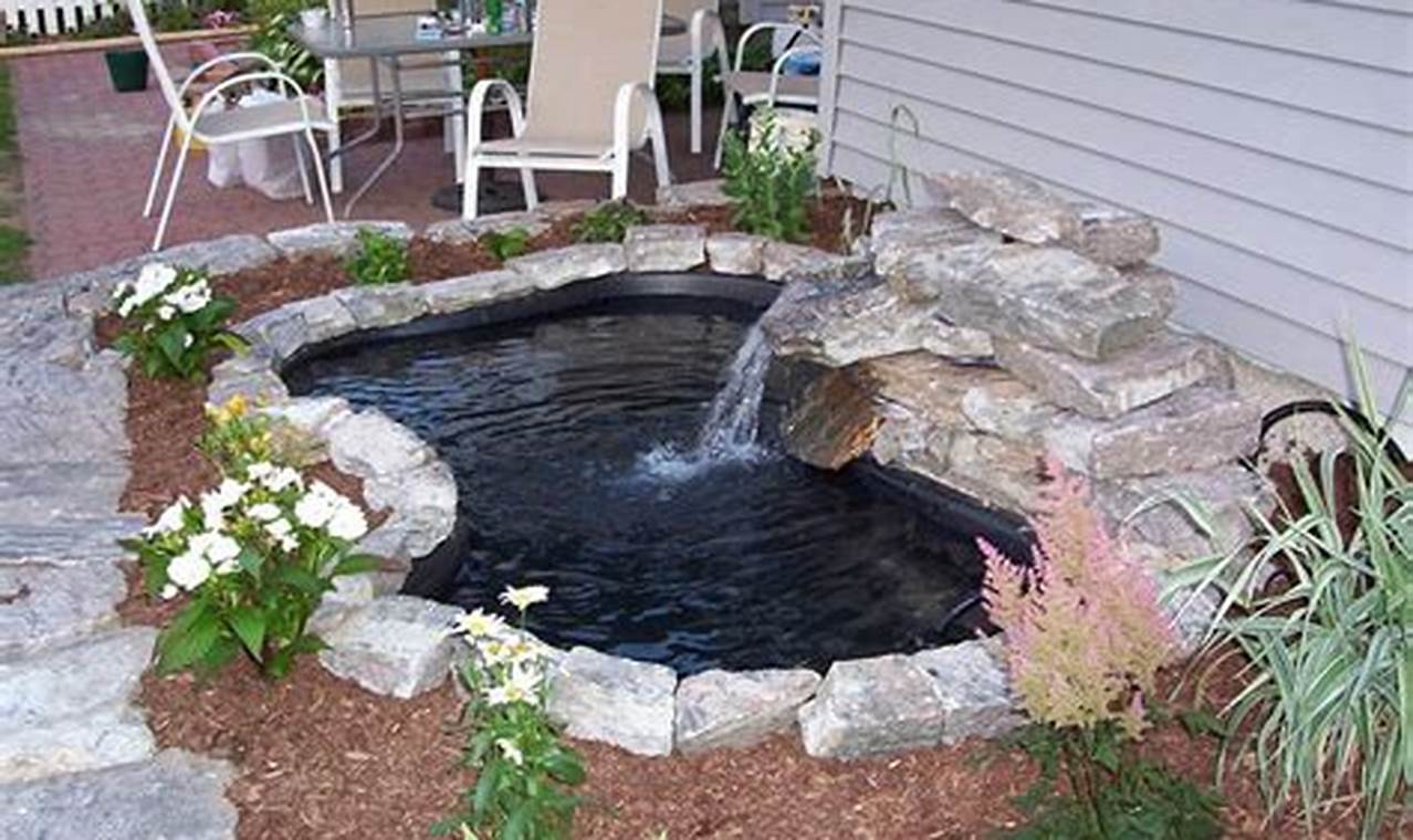Easy DIY Pond Waterfall Ideas: Backyard Oasis | The DIY Hub: Creative Crafts, Repairs & Life Hacks