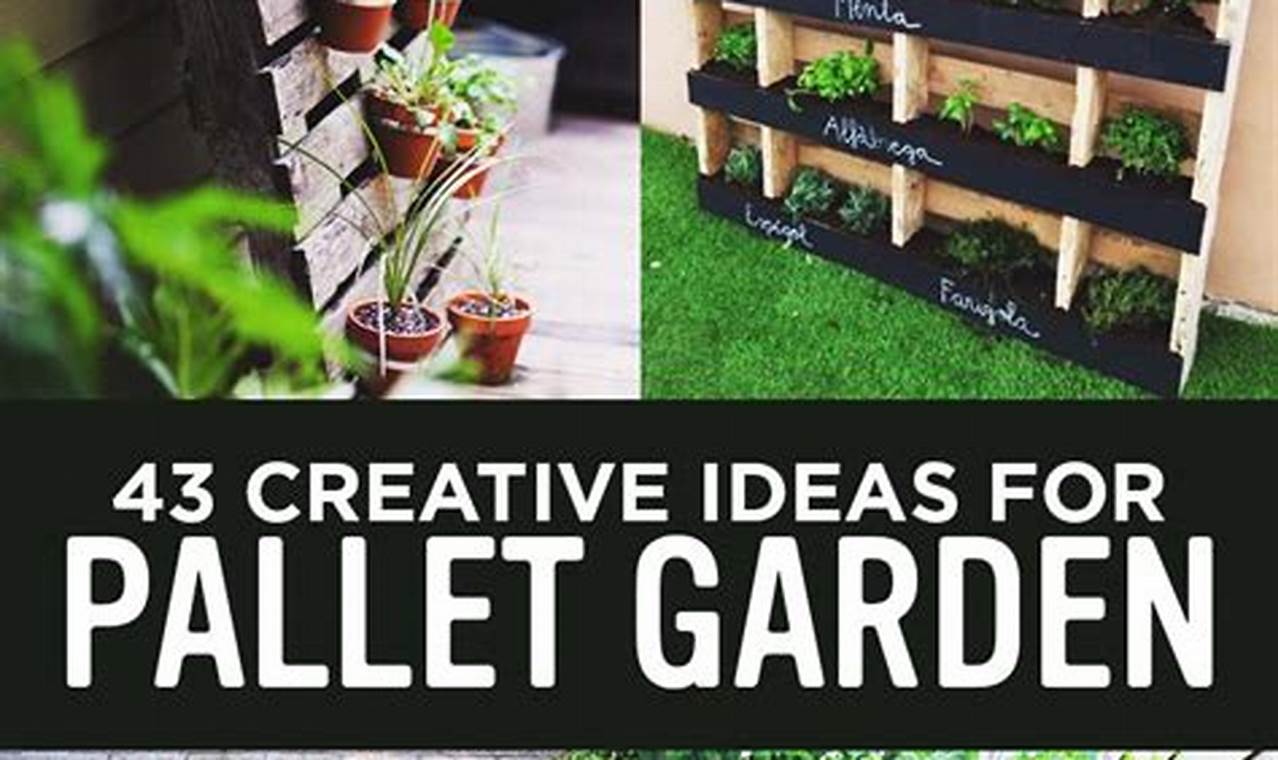 Easy Pallet Garden Ideas DIY: Grow Your Green Space! | The DIY Hub: Creative Crafts, Repairs & Life Hacks