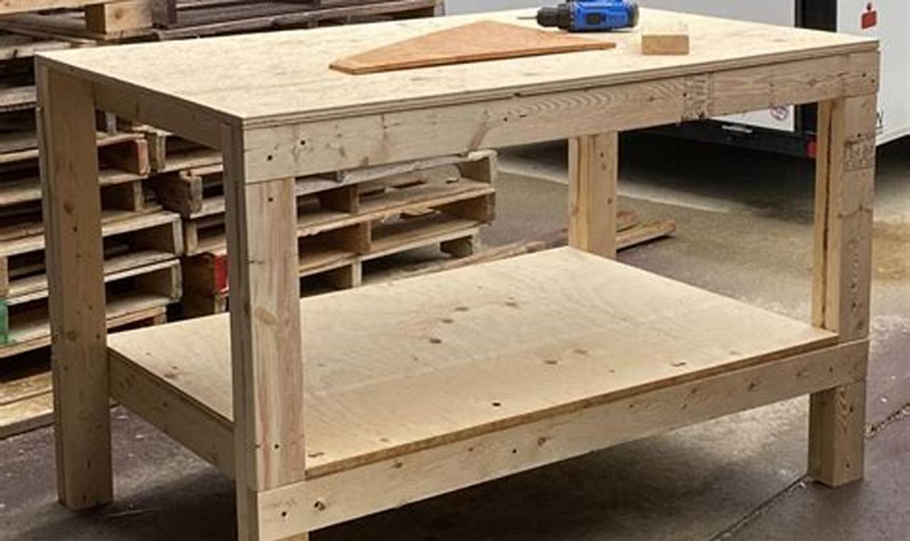 9 DIY Workbench Ideas: Build Your Dream Workspace! | The DIY Hub: Creative Crafts, Repairs & Life Hacks