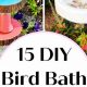 Easy DIY Bird Baths: Creative Ideas for Your Garden | The DIY Hub: Creative Crafts, Repairs & Life Hacks