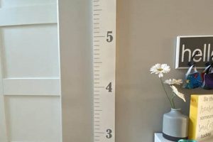 Creative DIY Growth Chart Ideas: Track Milestones! | The DIY Hub: Creative Crafts, Repairs & Life Hacks