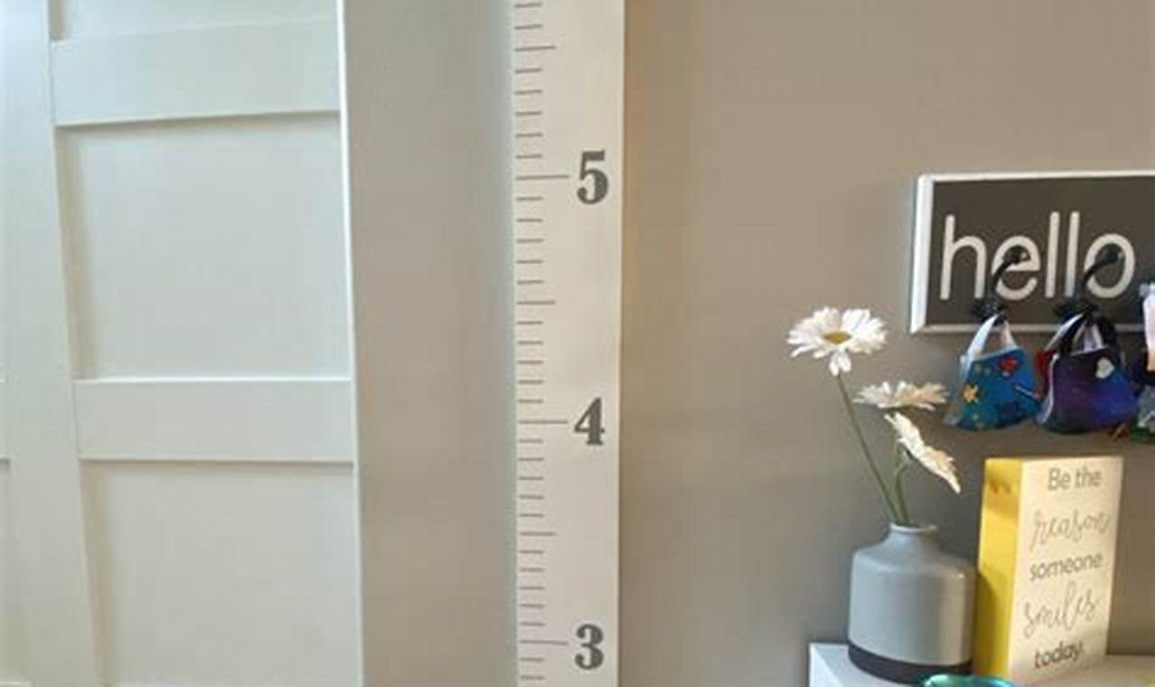 Creative DIY Growth Chart Ideas: Track Milestones! | The DIY Hub: Creative Crafts, Repairs & Life Hacks