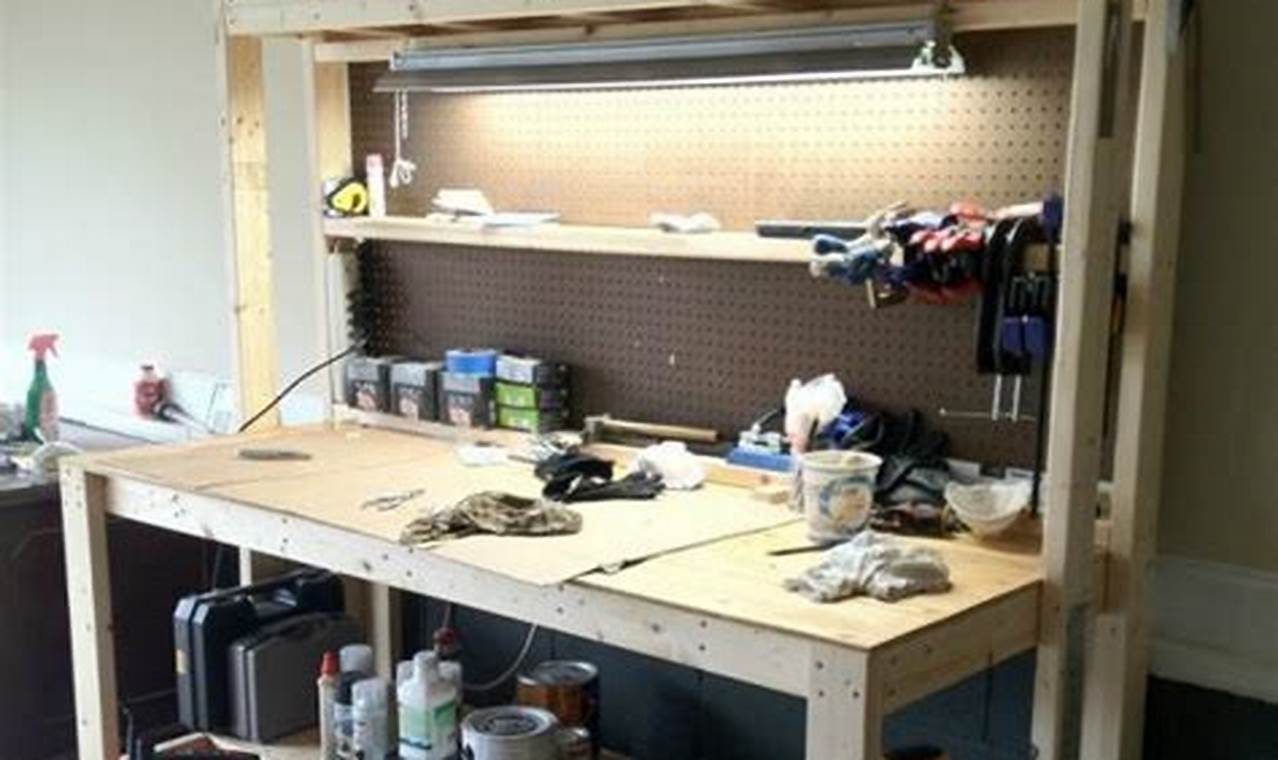 DIY Workbench Ideas: Plans & Projects | The DIY Hub: Creative Crafts, Repairs & Life Hacks