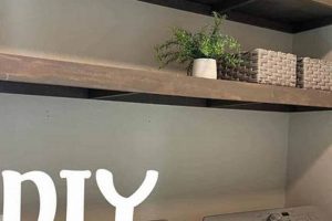 Easy DIY Laundry Room Shelving Ideas: Maximize Space! | The DIY Hub: Creative Crafts, Repairs & Life Hacks