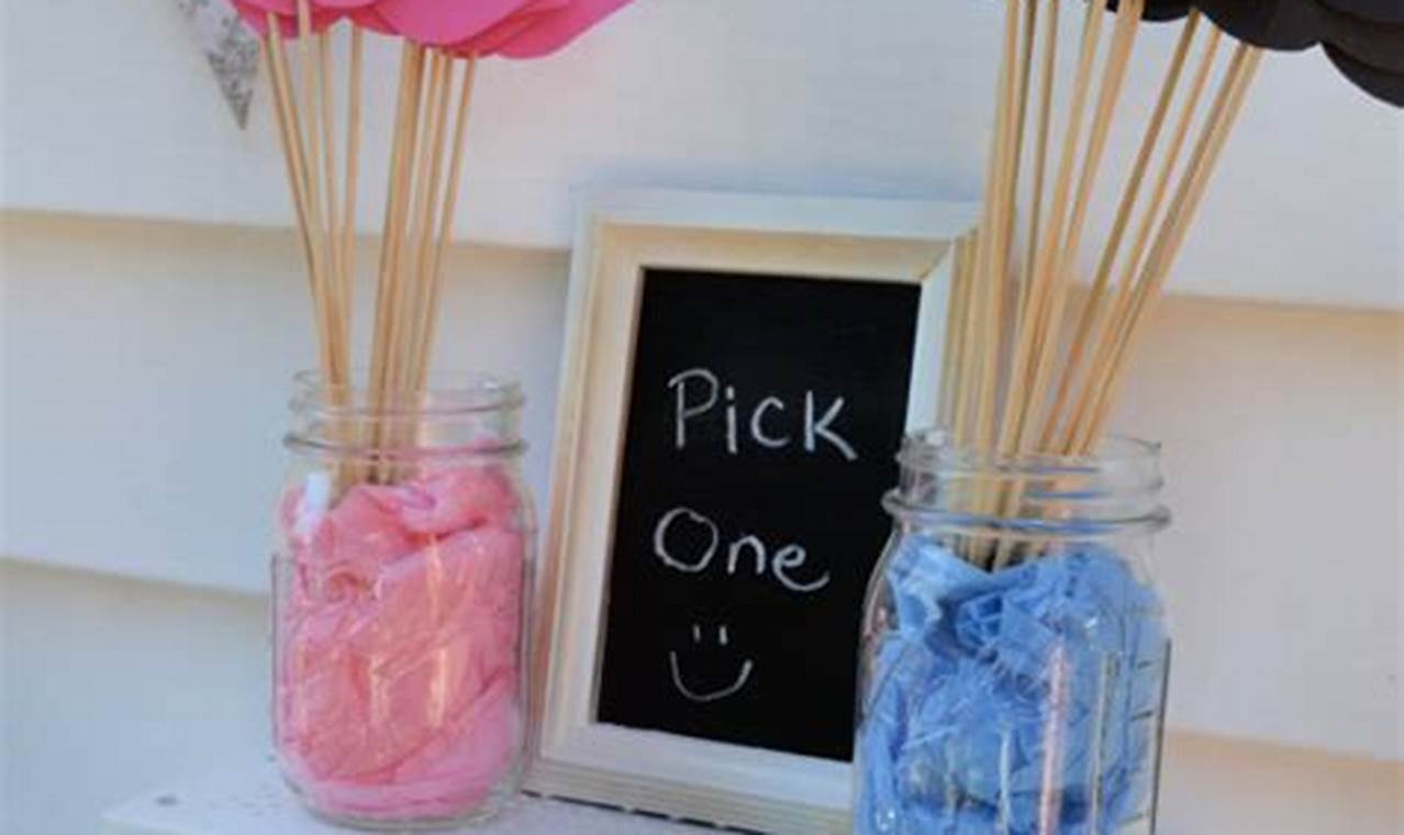 Unique DIY Gender Reveal Ideas: Unforgettable! | The DIY Hub: Creative Crafts, Repairs & Life Hacks